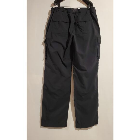 Duluth Trading Co Mens Dry on the Fly Cargo Pants Size XLx34 Black Chore Work - Picture 2 of 9